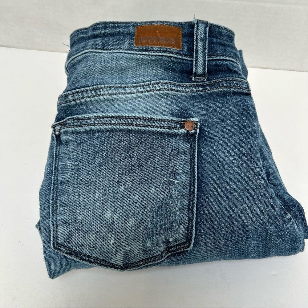 Judy Blue Destroyed Bleach Splatter Boyfriend Jeans Style‎ #82169 size 5/27